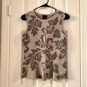 Ann Taylor Factory Floral Peplum Top